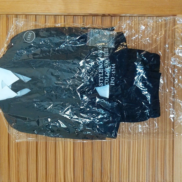 Boys Slim-Fit Navy Blue 5-Piece Suit, Jewels and Gents, 18 months - NWT - Picture 12 of 12